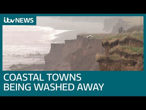 The community being washed away by coastal erosion | ITV News