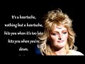 It's a Heartache   BONNIE TYLER (with lyrics)