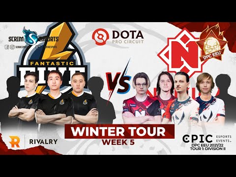 Fantastic Five vs Nemiga Gaming - DPC EEU 2021/22 Tour 1: Division II - Winter Tour - Week 5