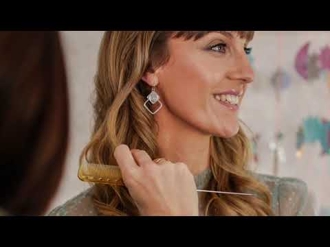 Holly Young Millinery BEHIND SCENES fashion photoshoot with Griffin Photography