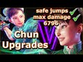 Chun li updated combo guide for Street fighter 6 with a Safe jump Setup and a 6796 damage combo