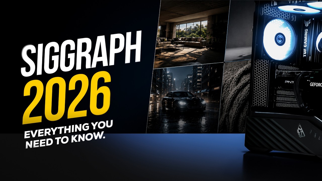 Siggraph 2026 - Everything you NEED to Know