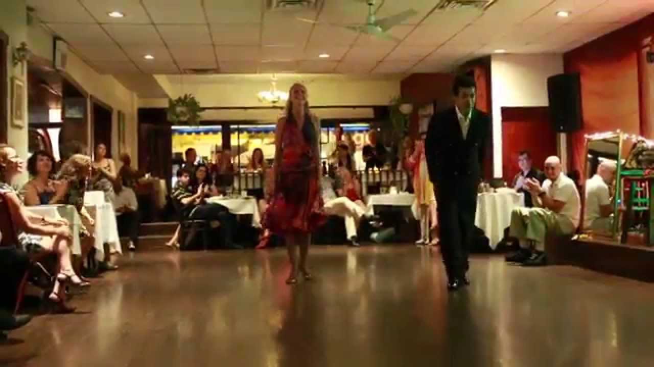 Somer  Surgit and Jessica Stserbakova, Milonga Pizpireta Chicago