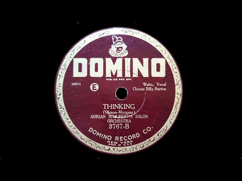 Thinking (Mac Ohman, Lou Morgans) - Played by Adrian Schubert's Salon Orchestra