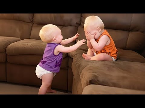 Cutest Baby Twins Reactions 2025 😂 Funniest Try Not To Laugh Challenge! - Part 68