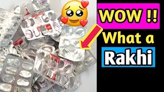 घर पर राखी बनाने का आसान तरीका/DIY Rakhi making at home/How to make rakhi at home/DIY art and craft