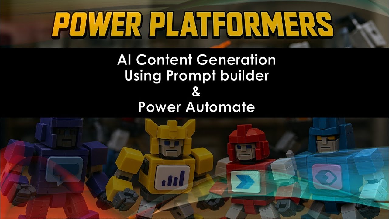 Generative AI in Power Platform using Prompt Builder & Power Automate Flow