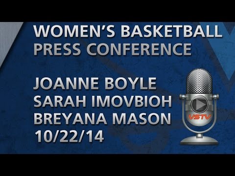 WOMEN'S BASKETBALL - Coach Boyle and Players Post Ohio State