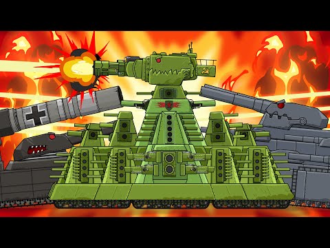 "Combat Power of KV99" Cartoons about tanks