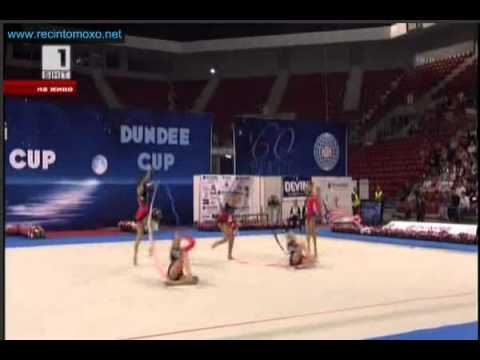 Belarus 3 ribbons and 2 hoops Final World Cup Sofia 2012