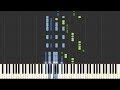 W. A. Mozart - Eine Kleine Nachtmusik, Mvt. IV [Synthesia piano tutorial]