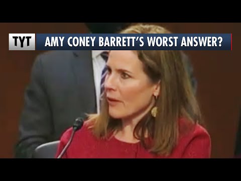 Amy Coney Barrett FUMBLES Easy Question During Confirmation Hearing
