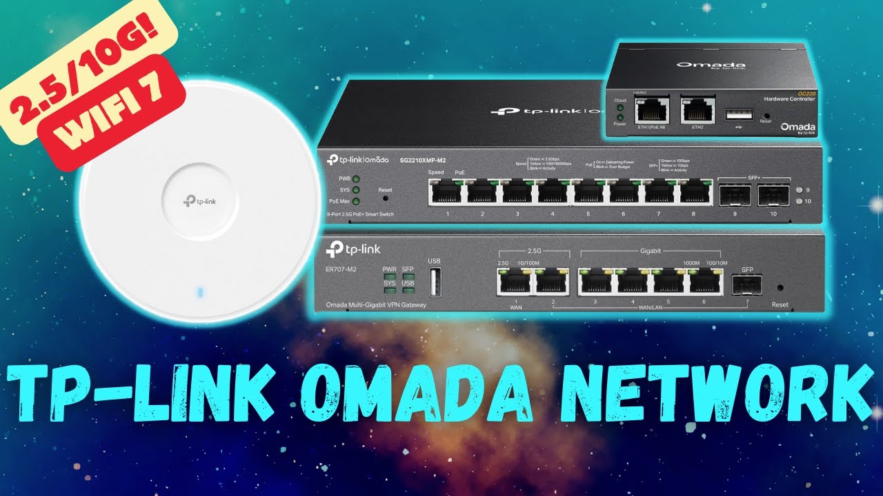 Budget-Friendly Omada Wi-Fi 7 Access Point & 2.5G Switch | Complete Network Stack
