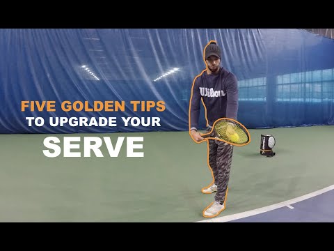 Five Golden Tips For Advanced Tennis Serve - Build A Weapon (TENFITMEN - Episode 151)
