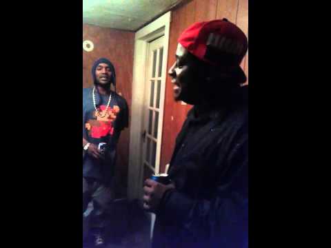 387ent in the studio with Shoe Shine, Desi, &Pooh