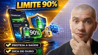 COMO LIMITAR O CARREGAMENTO DO iPHONE em 90% ou 95% (Proteja a Bateria!) JEITO CERTO EM 2026