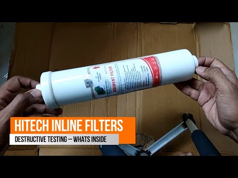 Hitech Inline Sediment and Carbon Filter