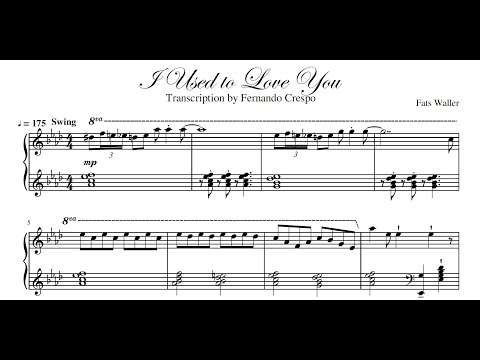 I Used To Love You - Fats Waller