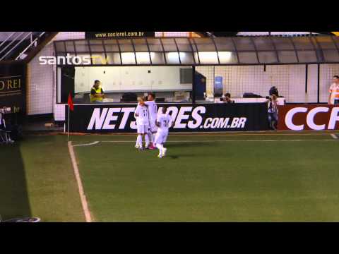 Veja os gols de Santos FC 3 x 0 Botafogo-SP.