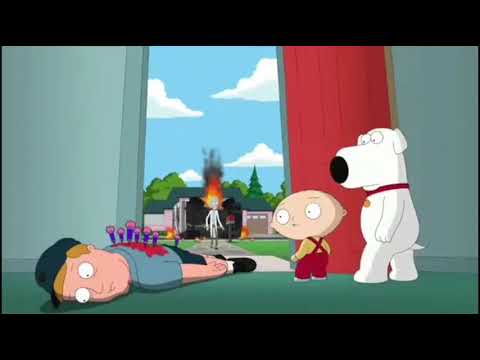 Family guy meets Rick and morty but with voices