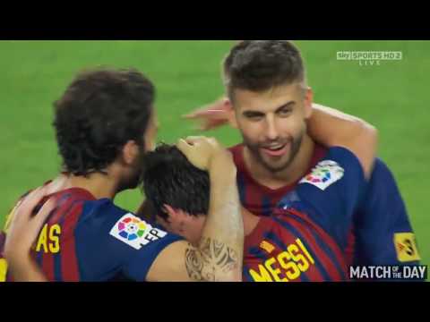 Barcelona vs Real Madrid 3-2 Spanish Super Cup - All Goals & Extended Highlights 17/08/2011 HD