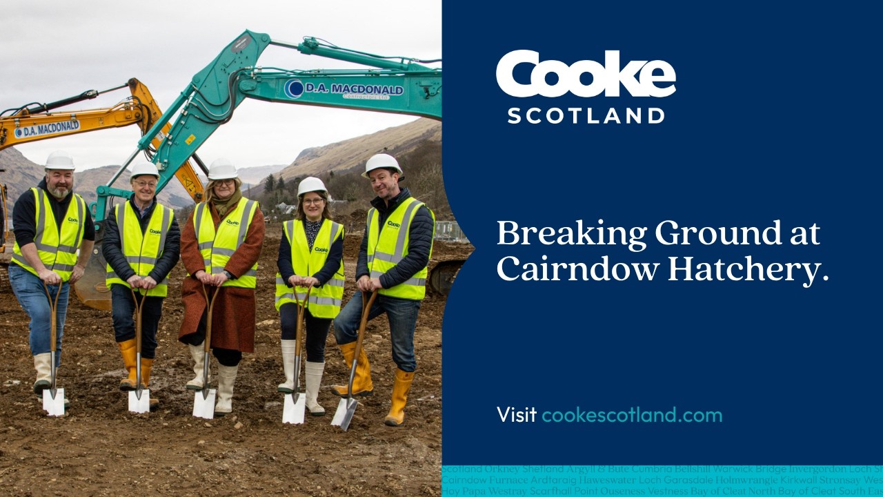 Breaking Ground at Cairndow Hatchery