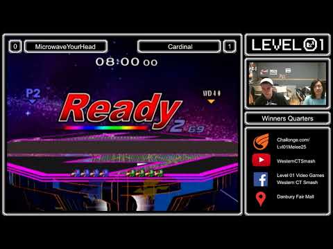 Level 01 Melee Weekly #25 - MicrowaveYourHead (Blue Falco) vs Cardinal (Falco) WQF