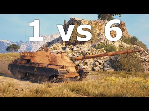 World of Tanks Controcarro 3 Minotauro - 1 vs 6 – Against All Odds!