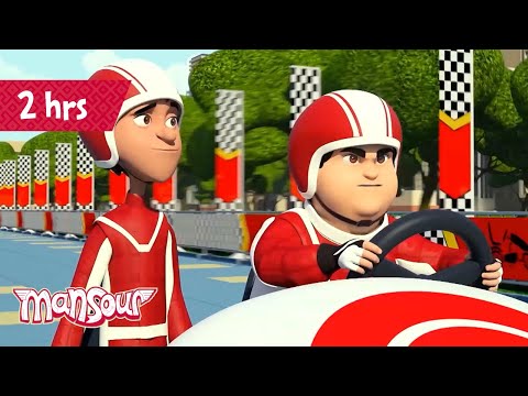 Mansour Favorite Moments P6 👑 | 2 Hours of Cartoons for Kids 🕐 | The Adventures of Mansour ✨