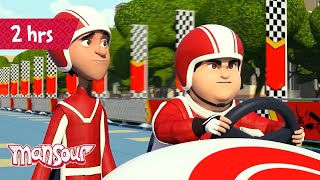 Download lagu Mansour Favorite Moments P6 👑 | 2 Hours of Cartoons for Kids 🕐 | The Adventures of Mansour ✨ mp3