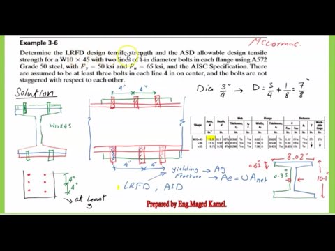 7 A Solved Problem 3 6 For Design Strength