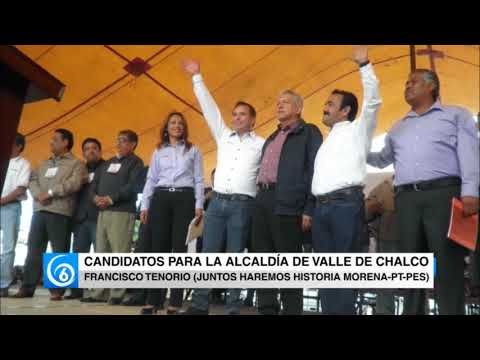 Te presentamos a los candidatos que contienden por la alcaldía de Valle de Chalco