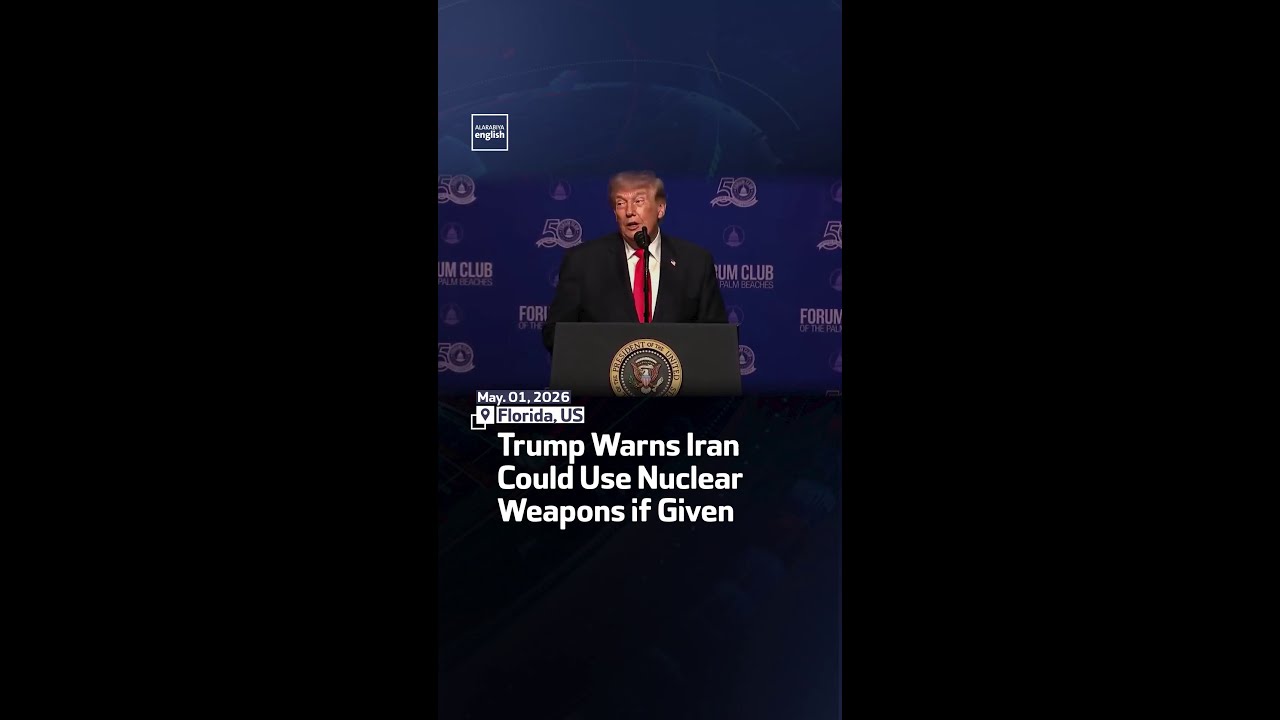 Video | Trump Warns Iran Could Use Nuclear Weapons if Given