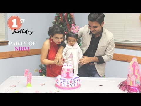 Nirvi: FIRST BIRTHDAY vlog!  || GAUTAM PRAGYA