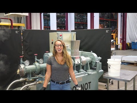 Bonnot Extruder Single Screw 2 1/4 Demonstration