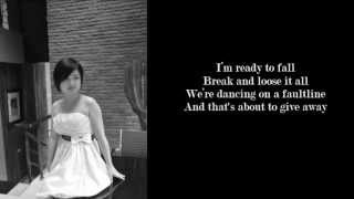 Me singing Faultline by Katharine McPhee  (lyric on screen