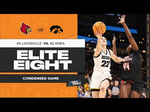 Iowa vs. Louisville - Elite Eight NCAA tournament extended highlights
