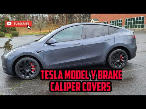Tesla Model Y Brake Caliper Covers