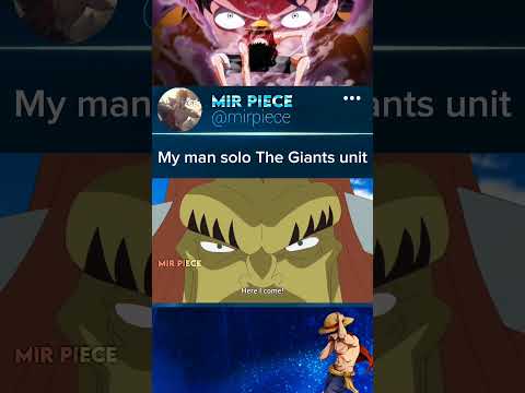 little oars jr vs giants unit #onepiece #otaku #shorts