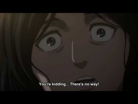 The Scouts Arrive Scene with Barricades || Attack on Titan Season 4