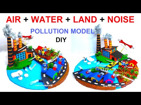 noise sound pollution project model making science project DIY howtofunda still model