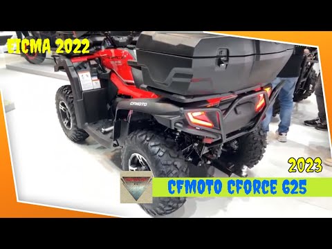 2023 CFMOTO Cforce 625 Touring Walkaround EICMA 2022 Fiera Milano Rho