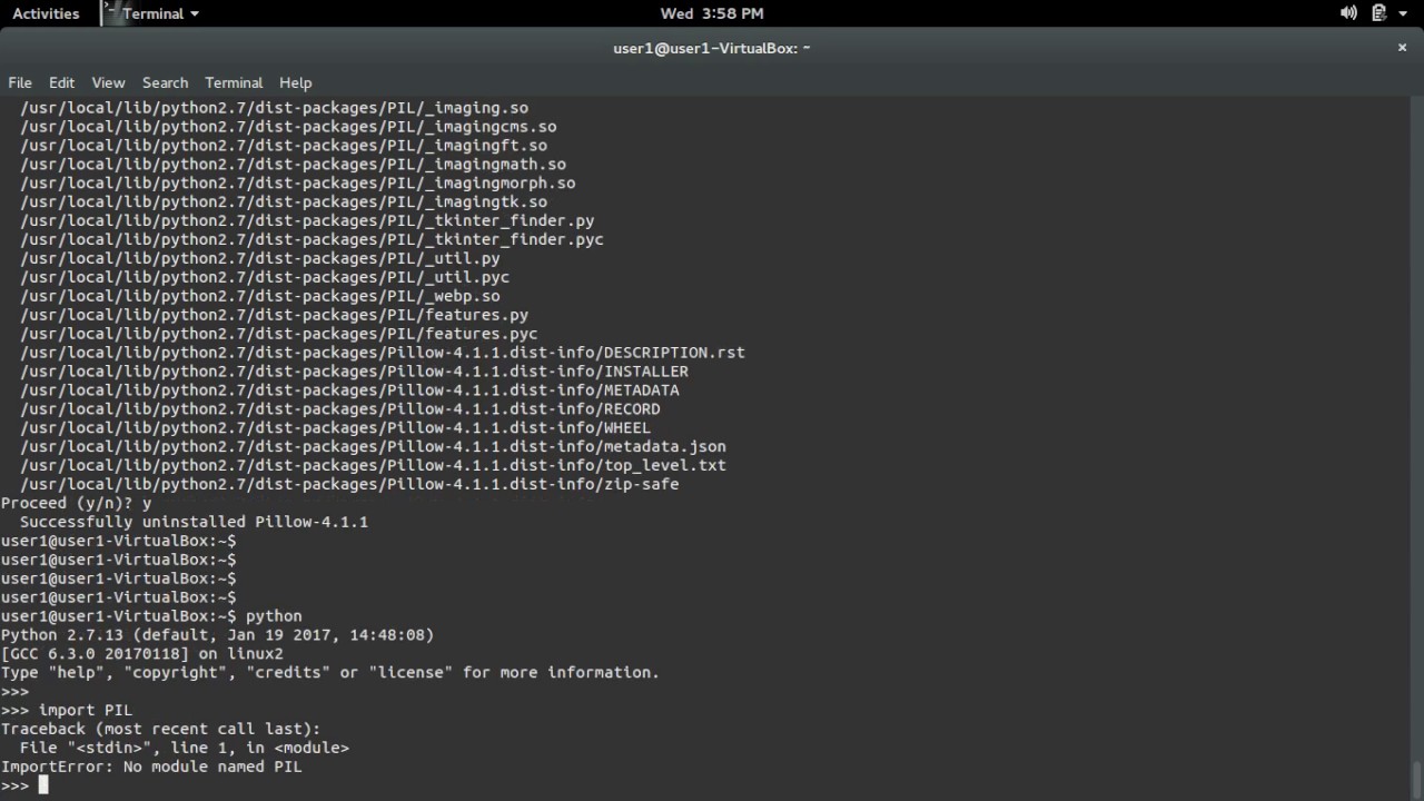 How to Install PIL Pillow Python module
