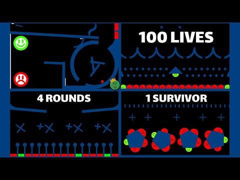 100 Lives Marble Race With Countries | Last Survivor Wins