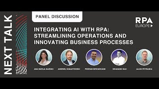 Panel Discussion | Integrating AI with RPA