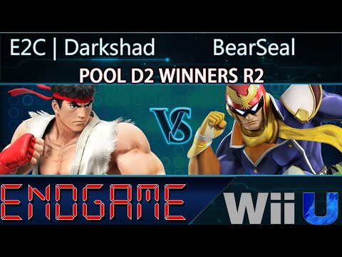 Endgame POOL D2 WINNERS R2 - E2C | Darkshad (Ryu) vs BearSeal (Captain Falcon)
