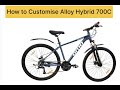 how to customise omobikes alloy hybrid model