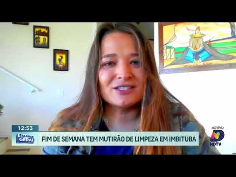 Imbituba recebe mutirão de limpeza de rios e praias em SC