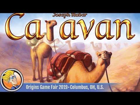 Caravan - game overview at Origins Game Fair 2019