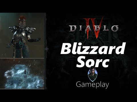 Blizzard Sorc - Diablo 4 Gameplay - Worldtier IV - Guulrahn Slums Torment Dungeon